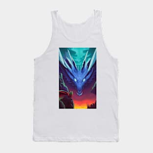 Dark Fantasy Anime Dragon Tank Top